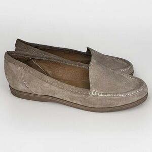 Jones Bootmaker Loafers Shoes Men's 7.5 Playa Tan Suede England Preppy Leather